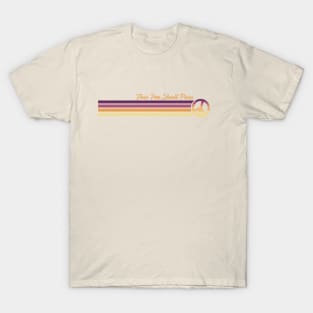 This Too Shall Pass - Sunrise Retro Peace Stripes T-Shirt